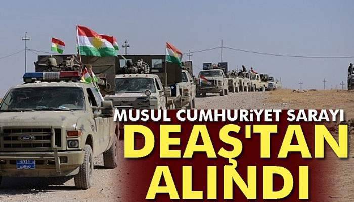 Musul Cumhuriyet Sarayı DEAŞ'tan alındı