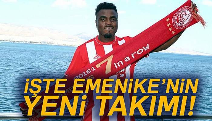 Olmpiakos, Emenike’yi açıkladı