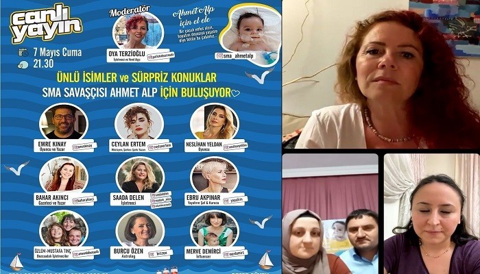 Oya Terzioğlu bu kez Ahmet Alp bebek İçin Destek İstedi