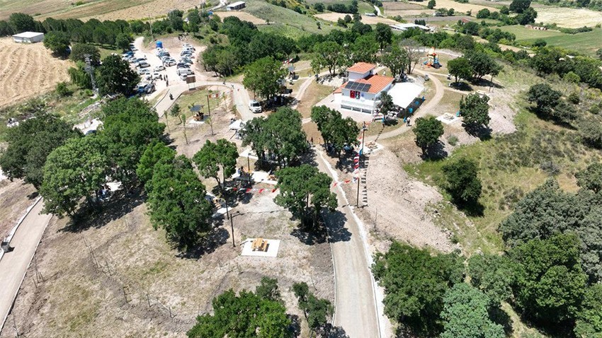 Biga'da Yeni Mesire Alanı Hizmete Girdi