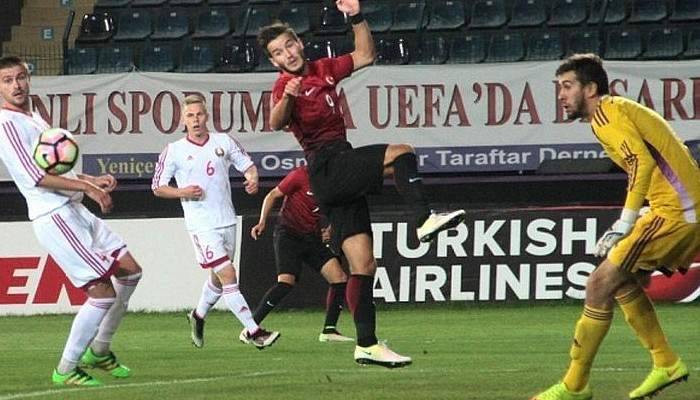 Türkiye Belarus’u tek golle geçti