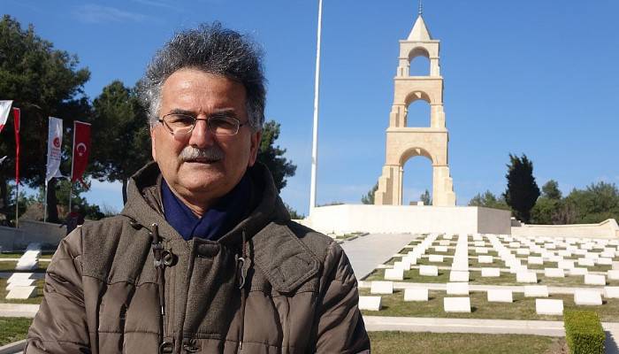  İdlib ile 105 yıllık bağın sırrı Çanakkale Şehitliği'nde (VİDEO)