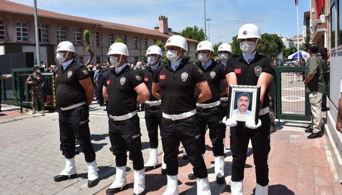 Şehit polis memuru sonsuzluğa uğurlandı