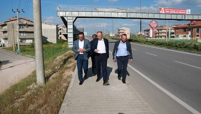 Başkan Erdoğan ve Bölge Müdürü Çolak’tan inceleme