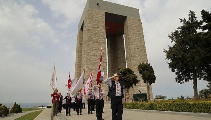 İzciler Milli Bilinç Kampı’nı 57. Alay Yürüyüşüyle Tamamladı