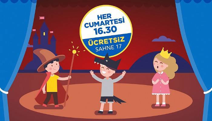  Çocuk tiyatroları 17 Burda’da devam ediyor