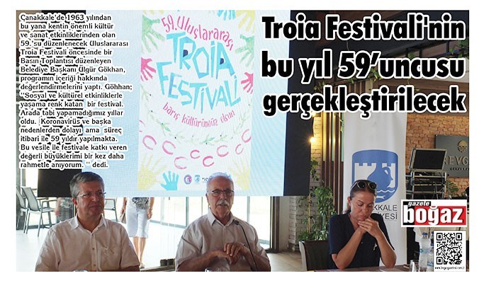 Troia Festivali'nin bu yıl 59’uncusu gerçekleştirilecek