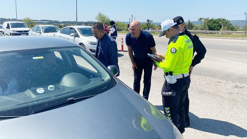 Bayram Tatili Dönüşünde Trafik Tedbirleri Kesintisiz Uygulandı