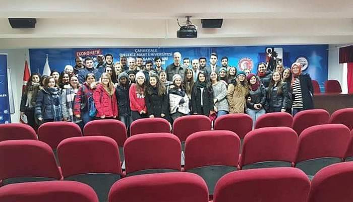 Ercan'dan üniversite öğrencilerine eğitim