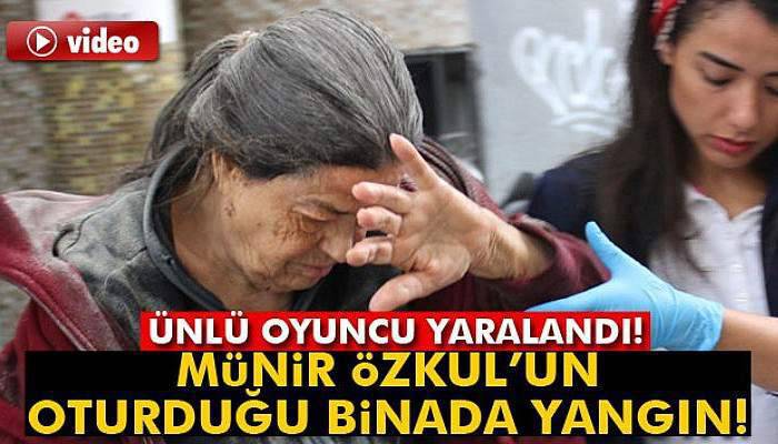 Cihangir’de ünlü tiyatro oyuncusunun evi yandı