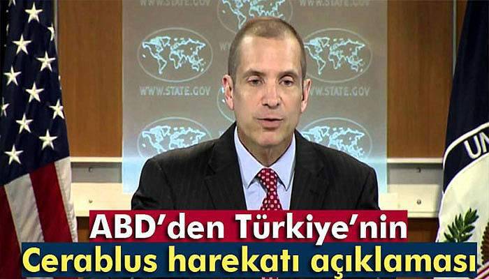 ABD’den Türkiye’nin Cerablus harekatı açıklaması