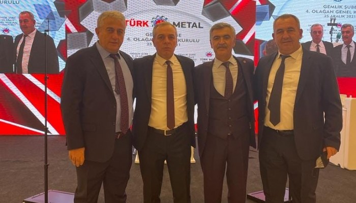 TÜRK METAL SENDİKASI GEMLİK GENEL KURULUNA AKKURT KATILDI