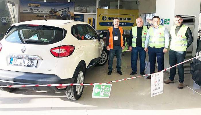 MOTORLU KARA TAŞITLARI MESLEKİ YETERLİLİK SINAVLARI DÜZENLENDİ