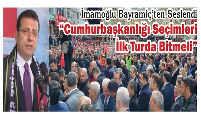 “Cumhurbaşkanlığı Seçimleri İlk Turda Bitmeli” (VİDEO)