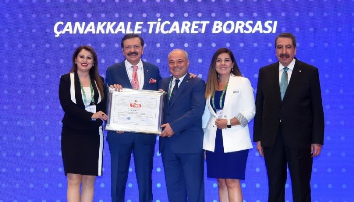 ÇTB AKREDİTASYON SERTİFİKASINI TÖRENLE ALDI
