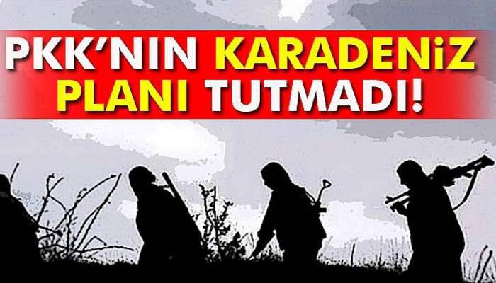  PKK’nın Karadeniz planı sekteye uğratıldı