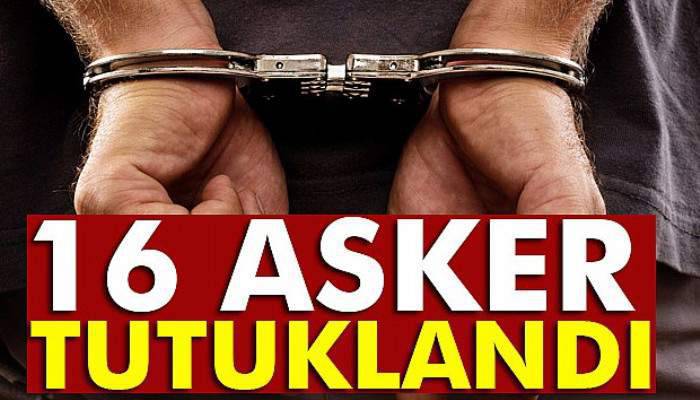 Elazığ'daki FETÖ operasyonunda 16 asker tutuklandı