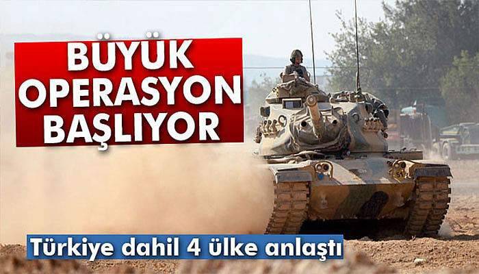 Bayram sonrası 4 ülkeden büyük operasyon