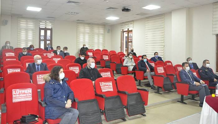 DAİRE AMİRLERİ TOPLANTISI YAPILDI