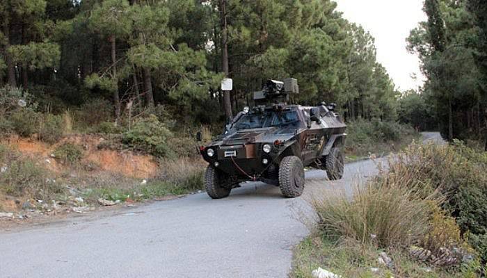 İstanbul’daki ormanlık alanda operasyon
