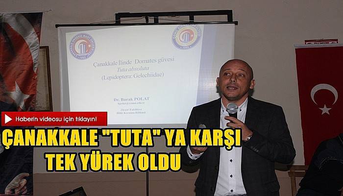 Çanakkale ‘Tuta’ ya Karşı Tek Yürek Oldu (VİDEO)