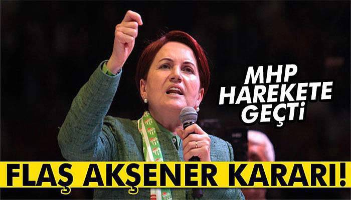 Akşener ve çağrı heyeti disipline sevk edildi