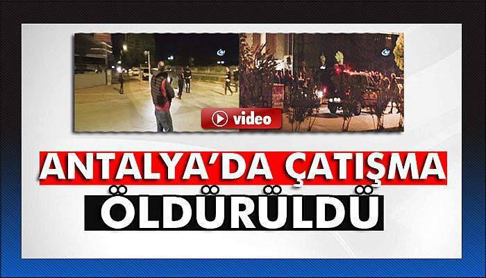 Antalya'da Çatışma: 1 terörist öldürüldü