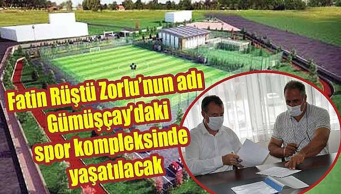 Gümüşçay’a 'Fatin Rüştü Zorlu’nun spor kompleksi