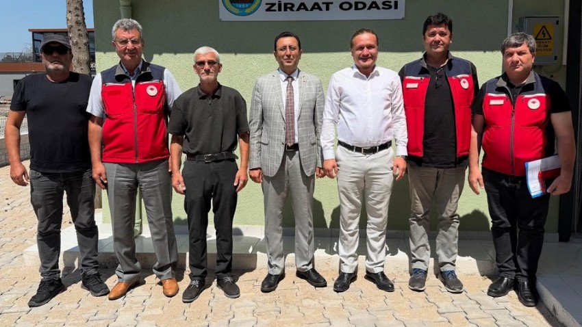 İl Tarım ve Orman Müdürü Demirhan’dan Lapseki Ziraat Odası’na ziyaret