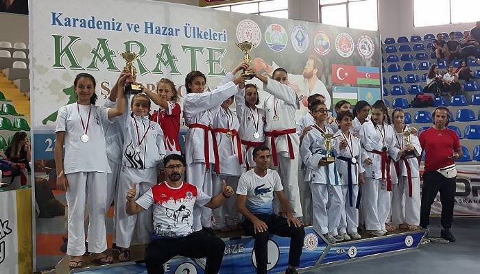 Uluslararası Karadeniz Hazar Ülkeleri Karate Şampiyonası tamamlandı