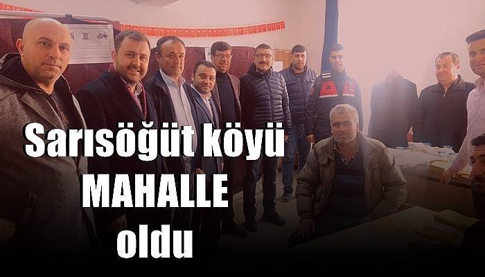 Ezine'de yapılan referandum sonucunda 1 köy mahalle oldu