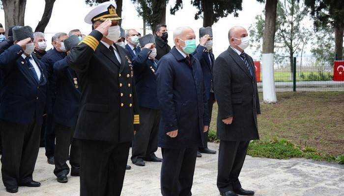 Çanakkale Deniz Zaferi'nin 106. yıl dönümü kutlandı