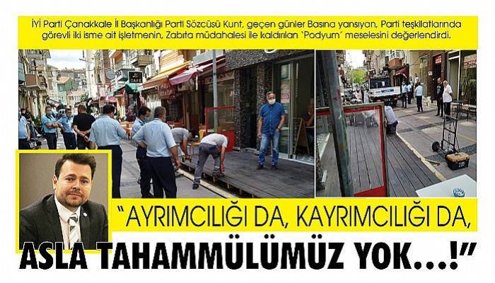 'AYRIMCILIĞI DA, KAYRIMCILIĞI DA, ASLA TAHAMMÜLÜMÜZ YOK…!'