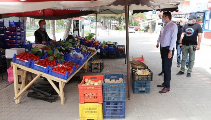 Lapseki Kaymakamı Fatih Çelikkaya Denetimlerde Bulundu