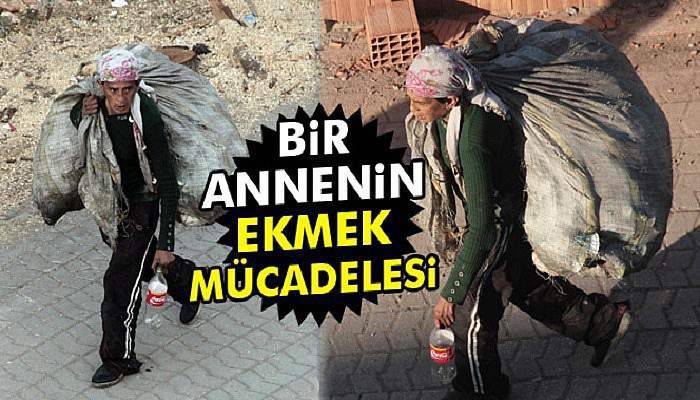 Bir annenin ekmek mücadelesi