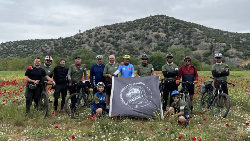 Karamenderes Vadisi Dağ Bisikleti Turu Gerçekleştirildi
