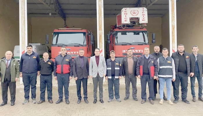 Yenice Kaymakamı Göktaş, Yenice Belediye Başkanı Acar’ı Ziyaret Etti