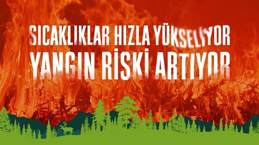 Orman Yangını Riski Yükseldi