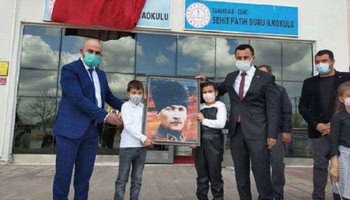 Atatürk’ün Ezine’ye Gelişinin 87.Yıldönümü Törenle Kutlandı