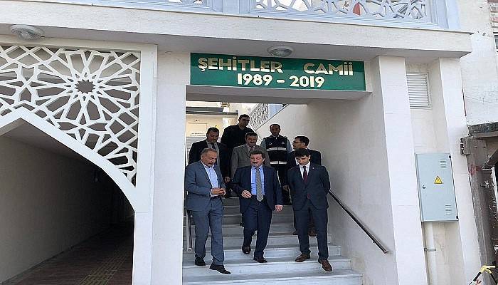 Eceabat Şehitler Camii İbadete Açıldı  