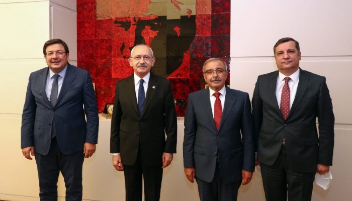 Gelibolu Belediye Başkanı Mustafa Özacar, Genel Başkan Kemal Kılıçdaroğlu’nu Ziyaret Etti
