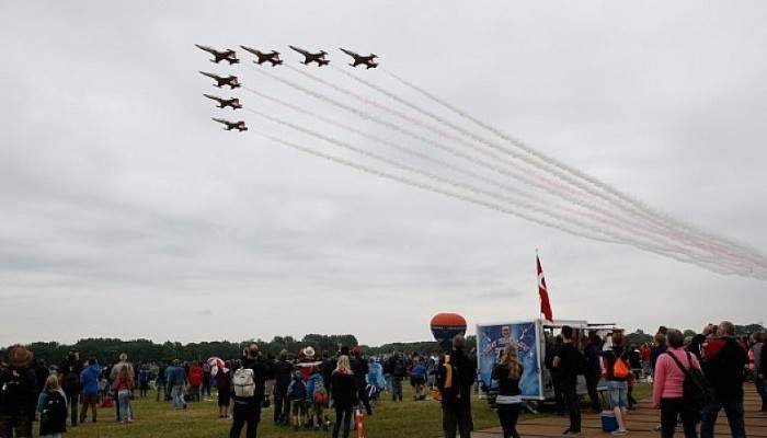 Türk Yıldızları Hollanda ve Danimarka'yı fethetti