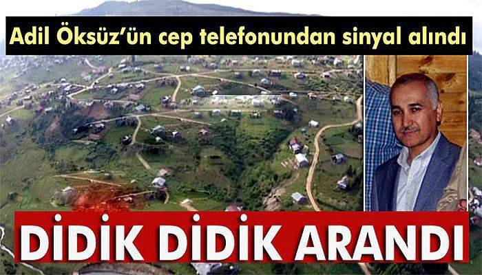 Adil Öksüz için 15 yayla, 124 yayla evinde arama yapıldı