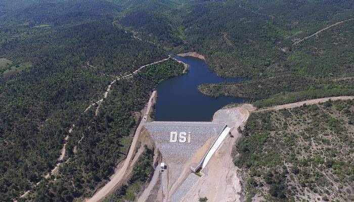 Çanakkale Lapseki barajı tamamlandı