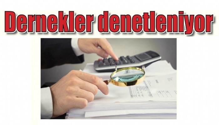 Dernekler denetleniyor