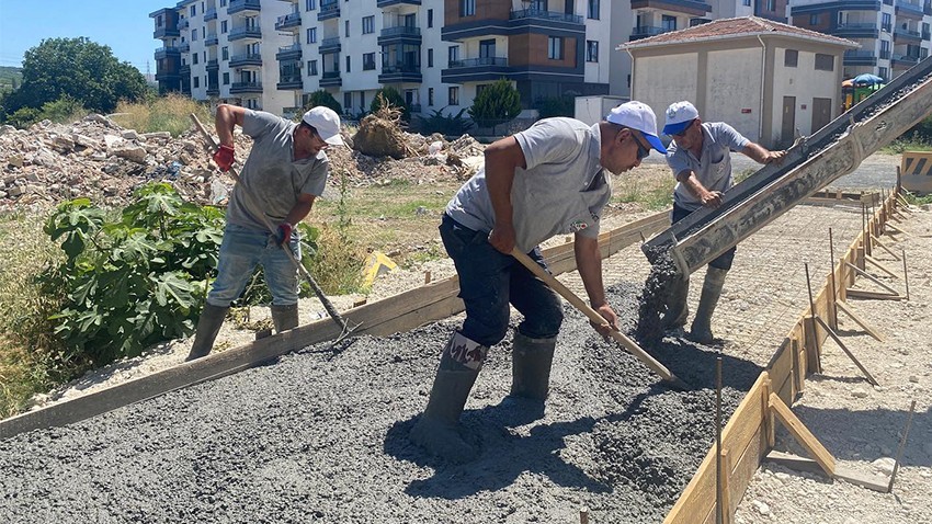 Lapseki Belediyesi’nden İlçe Genelinde Yoğun Çalışma