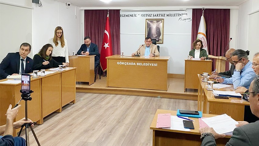 Gökçeada Belediye Meclisi Mayıs Ayı Toplantısını Gerçekleştirdi