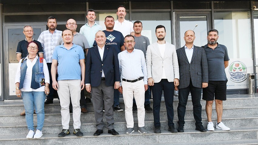 AK Parti Çanakkale Milletvekili Gider'den Lapseki Belediyesine ziyaret (videolu)