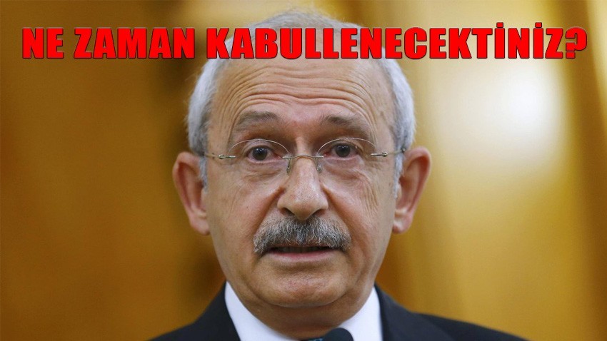 Kemal Kılıçdaroğlu: Yenilgiyi erken kabullendik