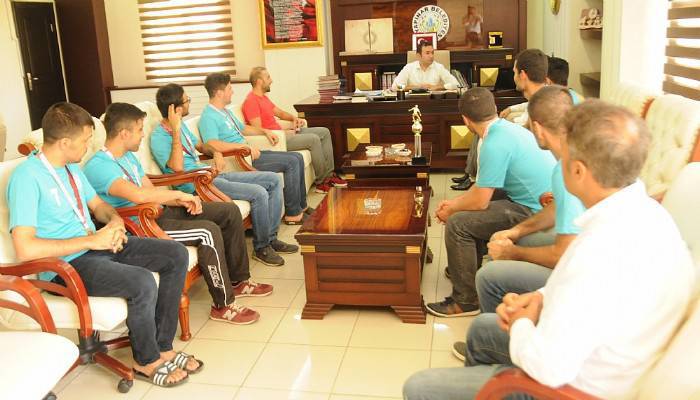 Engelli sporcuları ödüllendirildi